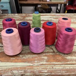 8 Spools Of Thread/ Clearance Price($15 For aLL)