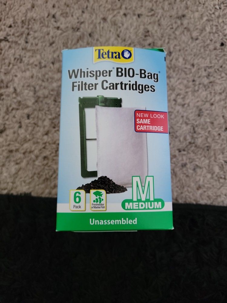 Tetra Medium Whisper BIO-Bag Filter Cartridges