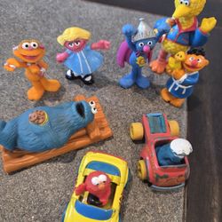 Vintage 1996/ 97  Tyco Sesame Street figures Bundle 
All for $20 