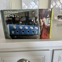 Headphone Distribution Amplifier PreSonus HP4 