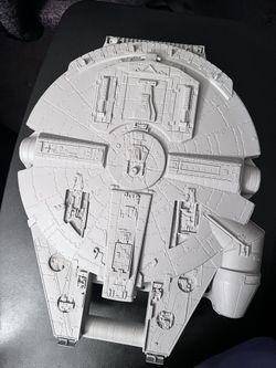 Vintage 1990's Star Wars Millennium Falcon Action Figure Case (Action Figures Not Included)