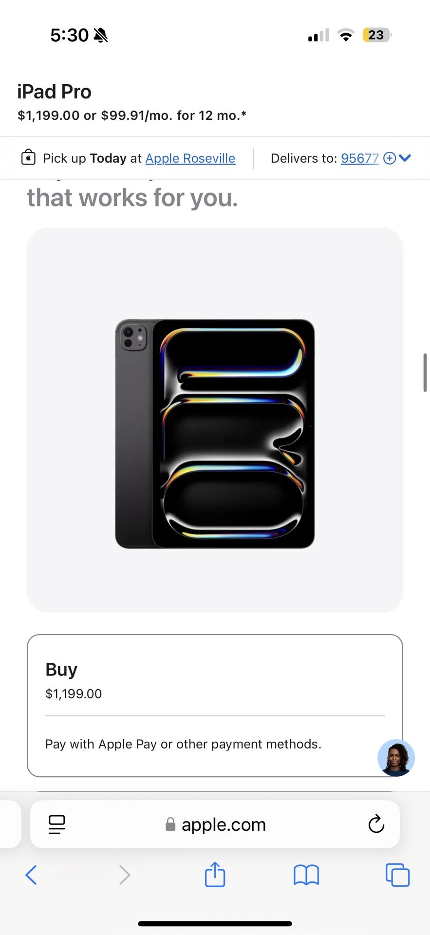 iPad 11 INCH M4 - Cellular + WiFi.