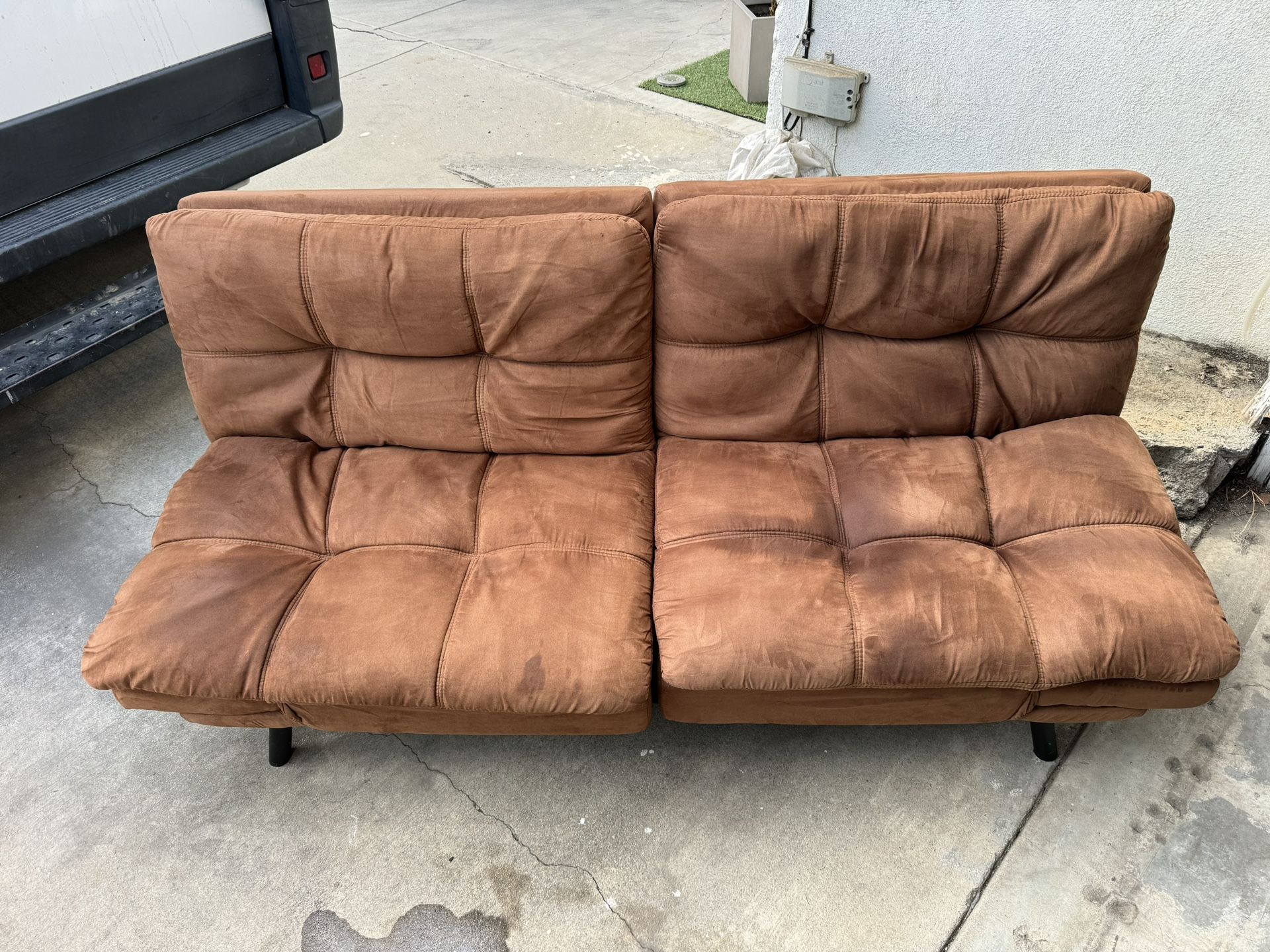 Brown Futon