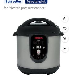 Nesco Pressure Canner/Cooker Like New, Electric , Barely Used,awesome Condition   Cash Only Please