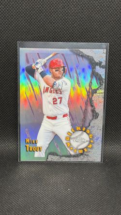 Topps Chrome 2020 Wrecking Crew Mike Trout Los Angeles Angels WC-18 Insert
