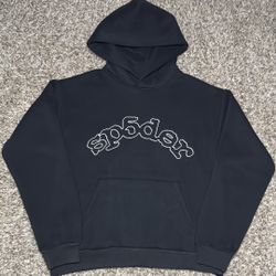 Black Sp5der Hoodie 