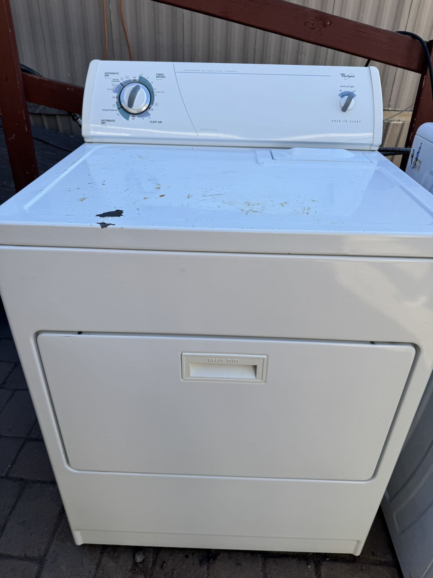 Dryer Whirlpool Electric