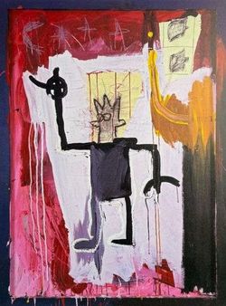 Jean-Michel Basquiat – The Art of Storytelling Color Offset Plate (Taschen Edition, 14x18, Mounted)