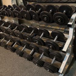 Iron Dumbbell Set