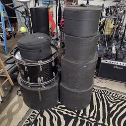 Big R Rogers Drum Kit Shell Kit With Hihat Stand