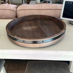 Wine Crate Lazy Susan