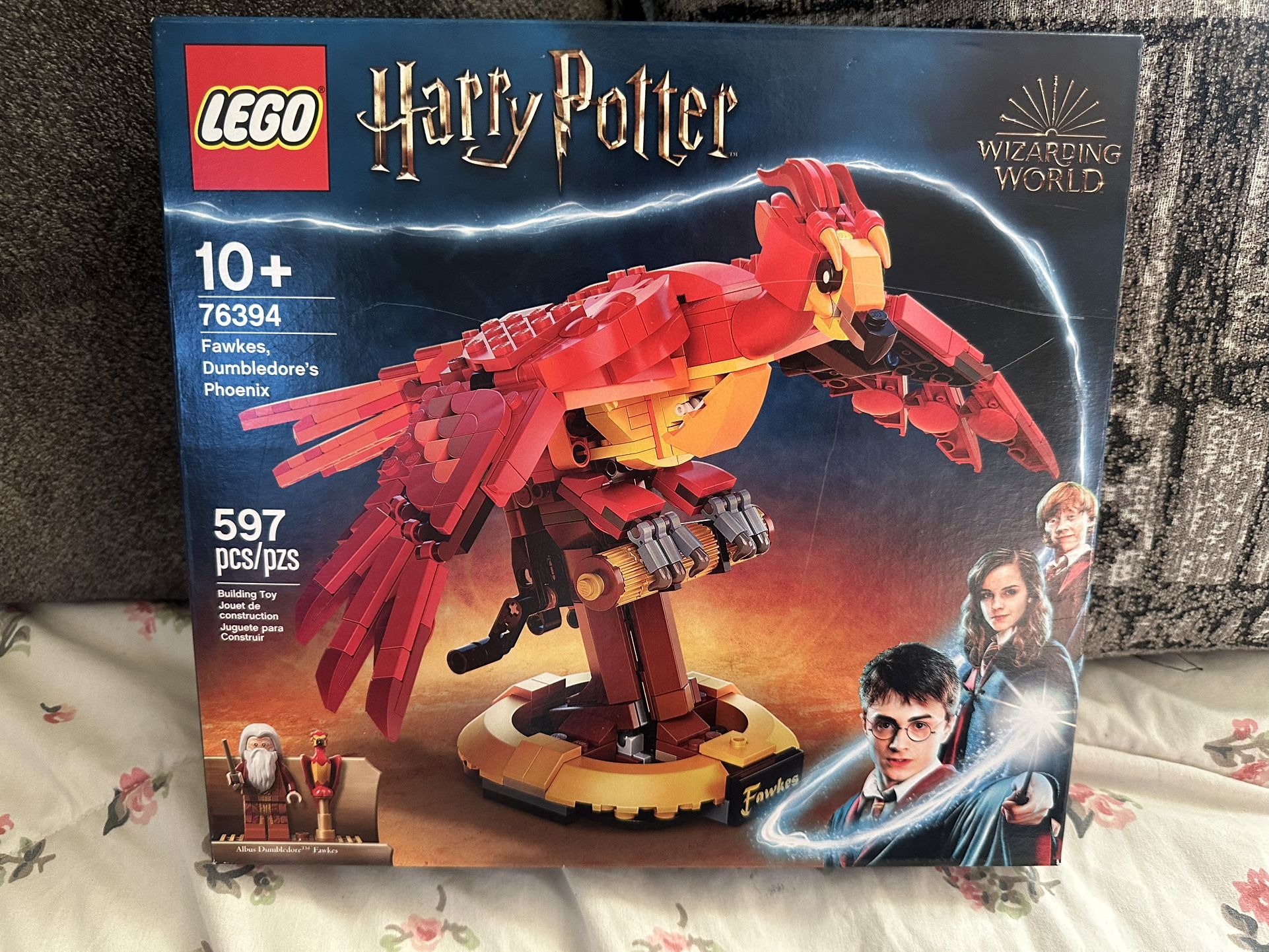 New Lego Harry Potter Fawkes, Dumbledore's Phoenix (76394)