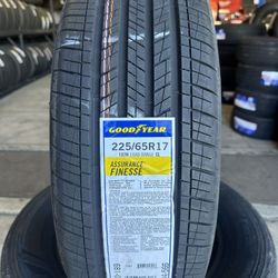 225/65/17 New Set Of Goodyear Tires Installed 
