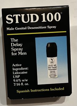 Stud 100 Male Genital Desensitizer Spray