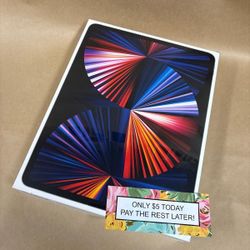 Apple IPad Pro 12.9 Inch 5th Gen Tablet - Only $1 Today Pay The Rest Later! 