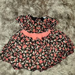 Formal Flower Baby Dress 12-24 Months