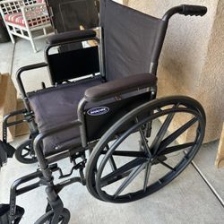 Very Sturdy Adult Chair With Wheels Transport 