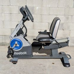 Stationary Bike- Reebok Rx3 Trainer Adjustable Stationary Bike with Data Screen • Exercise Equipment, Home Gym, Fitness Trainer, Cycling, Cycling Trai