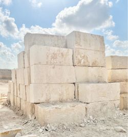 Raw Natural Limestone Blocks – Quarry Cut
