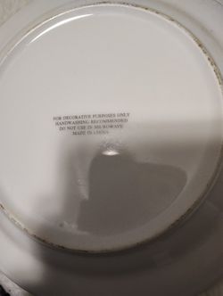 8 Inch Decorator Rooster Plate Set Of 3