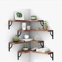 Wall Shelf Mount 4 Tier / 11”x 16” X 5”
