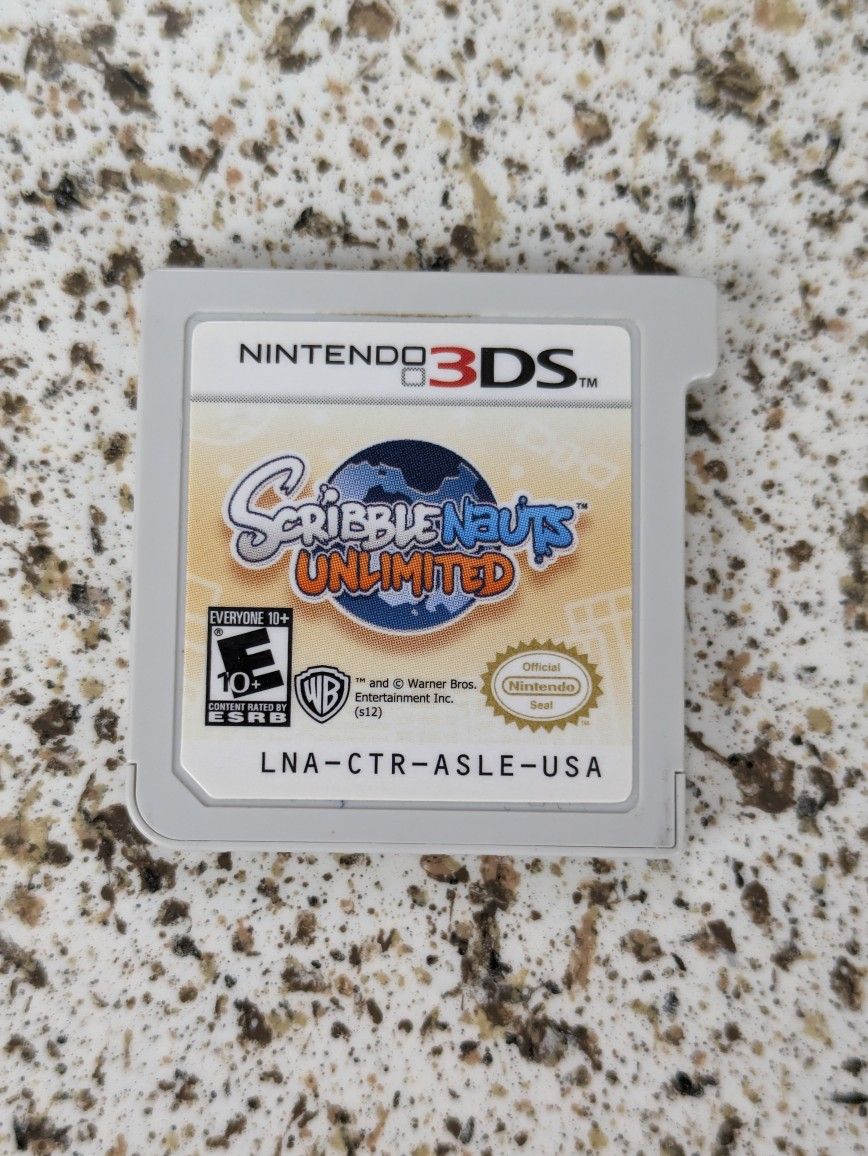 Scribblenauts Unlimited For Nintendo 3DS/ 2DS
