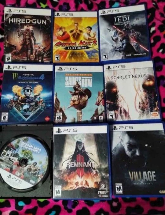 PS5 Games, $16 Each