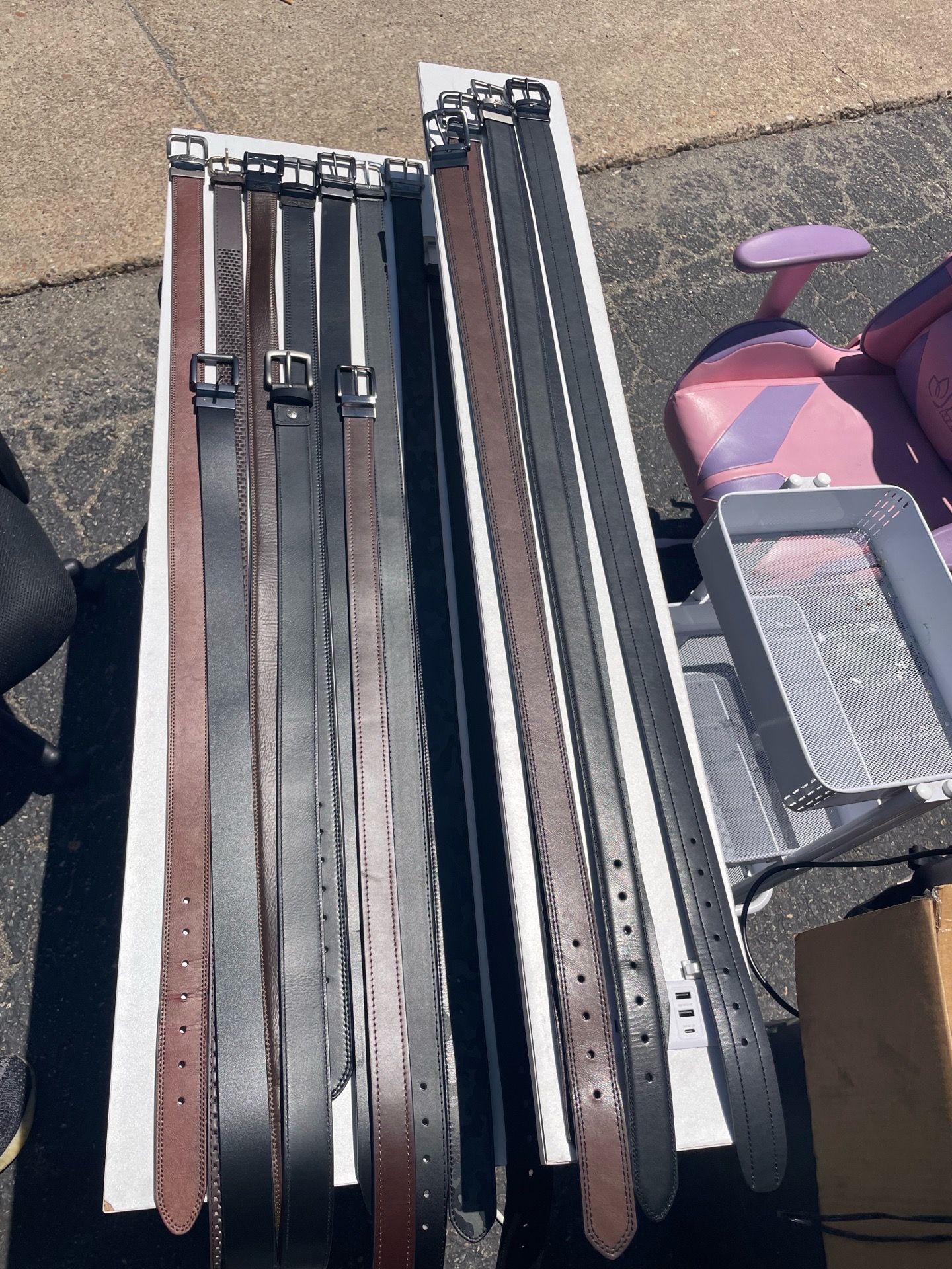 Belts lot