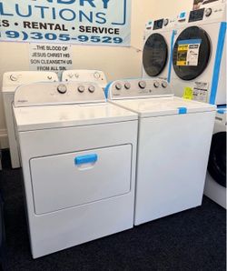 Whirlpool washer and dryer set