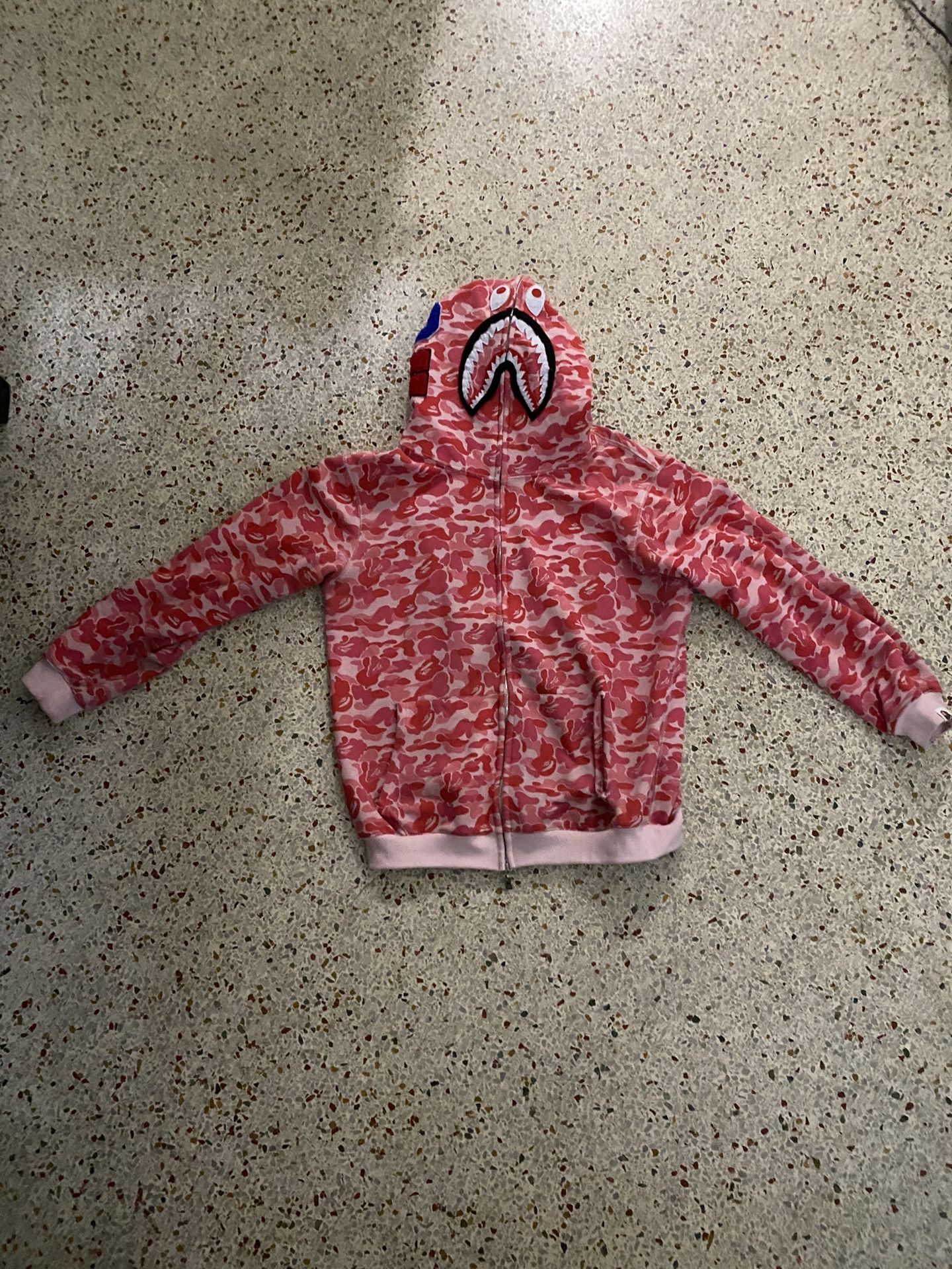 ( Pink) Bape Hoodie Size : L