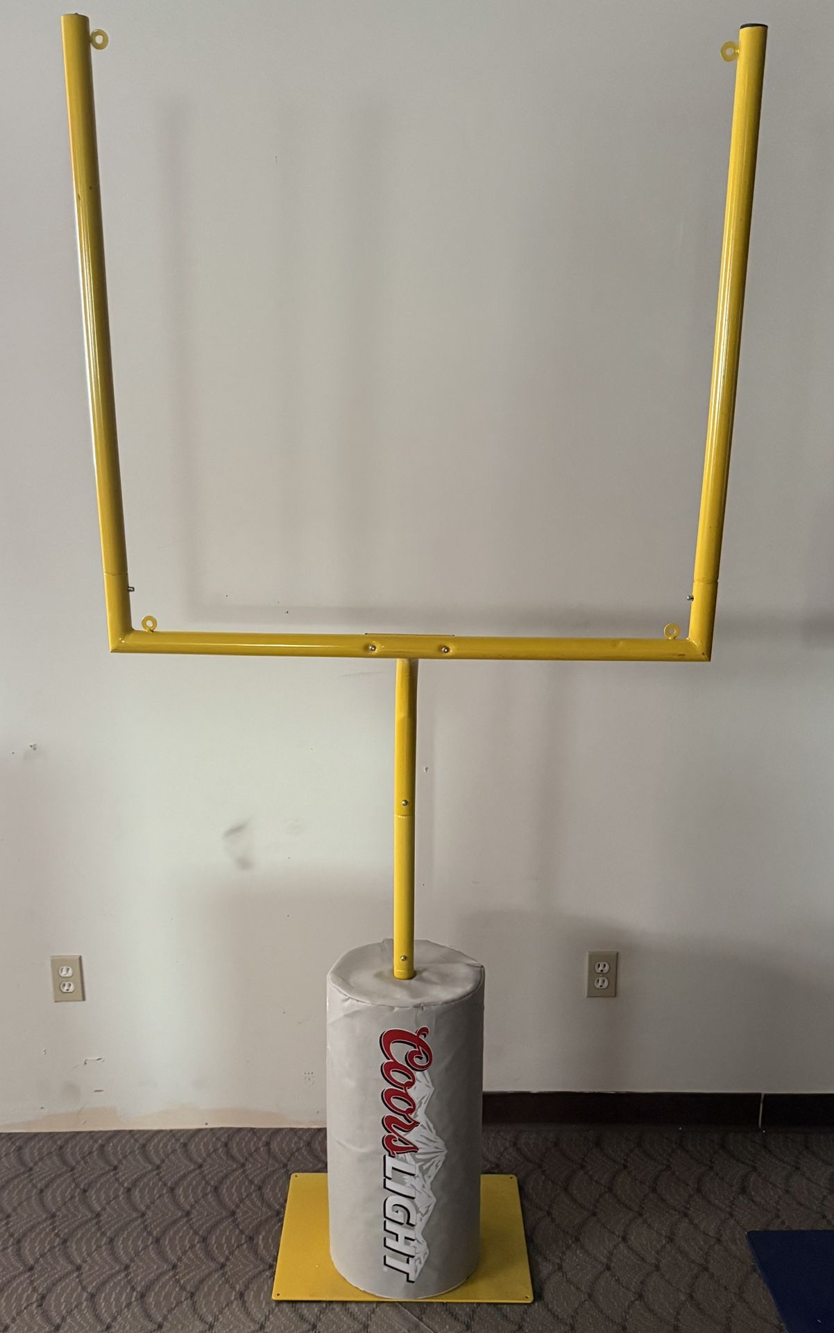 Coors Light 7Ft Metal Goal Post Store Display