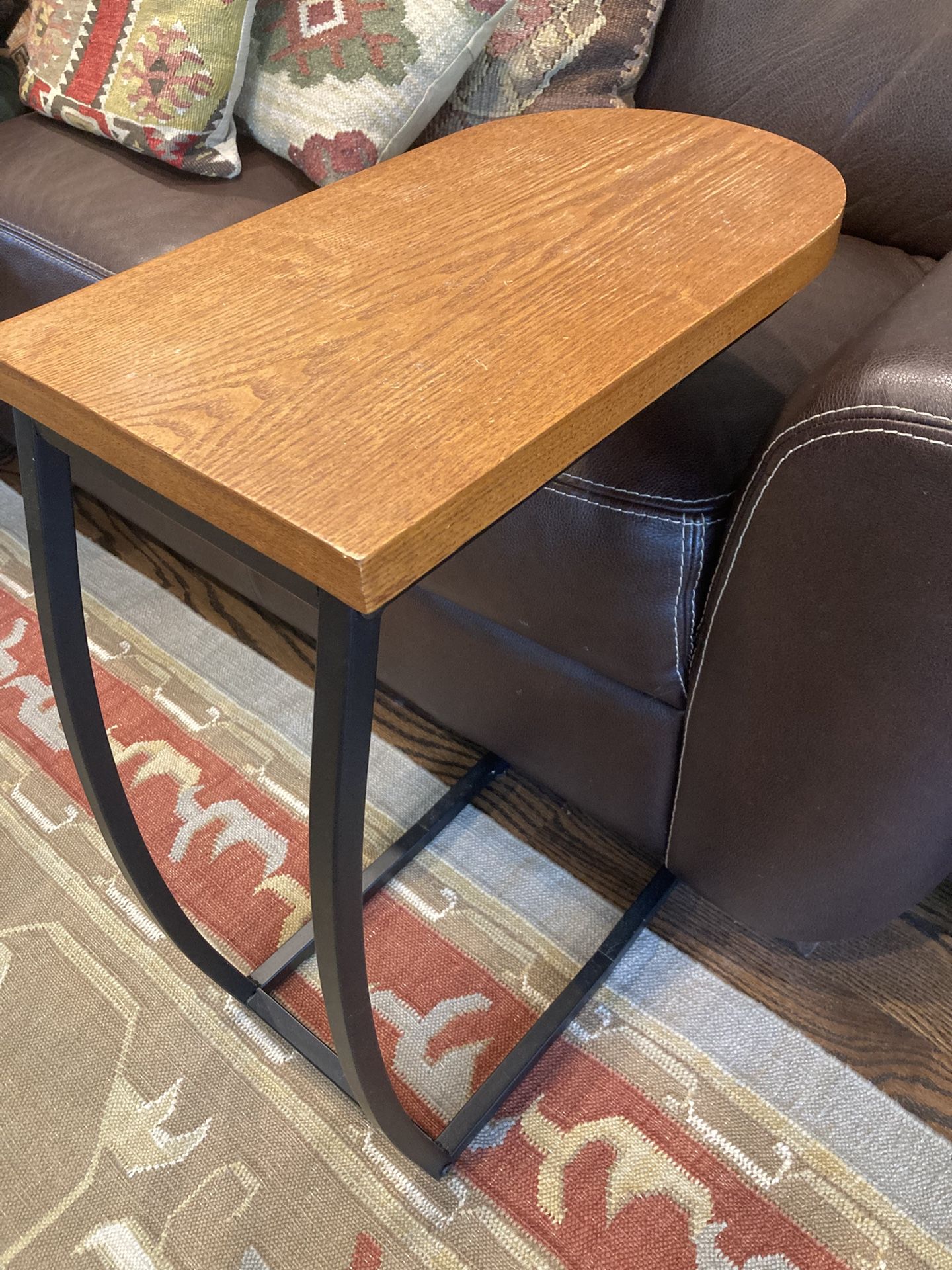 Transitional Table For Chair Or Couch Which Slides Under- Save Money!