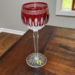 Waterford  Crystal Clarendon Ruby Red
