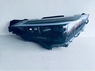 2022-2024 LEXUS NX250 NX350H LEFT SIDE HEADLIGHT SINGLE BEAM W/O AFS LED OEM