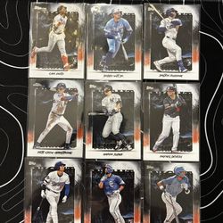2025 Topps Update NIGHT TERRORS Insert Lot – Ohtani, Judge, Witt, RCs – 9 Cards