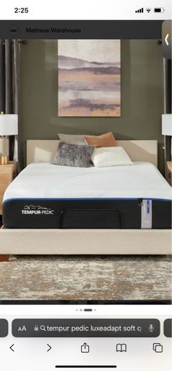 Mattress Tempur Pedic luxe adapt soft queen size brand new