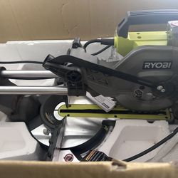 Ryobi 10” Sliding Mitter Saw Like New 