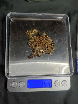 14kt gold Figaro