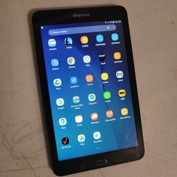 Samsung Galaxy Tab E 16 GB 8 INCH.  CELL WI-FI. WORK VERY WELL. GOOD CONDITION 