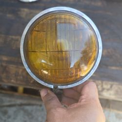 Vintage Amber Headlight