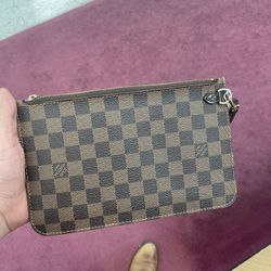 Louis Vuitton Neverfull Pouch Damier Ebene