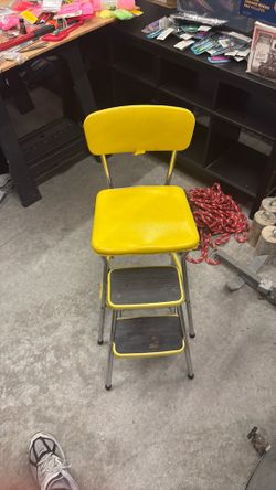 Vintage Cosco Step Stool Chair