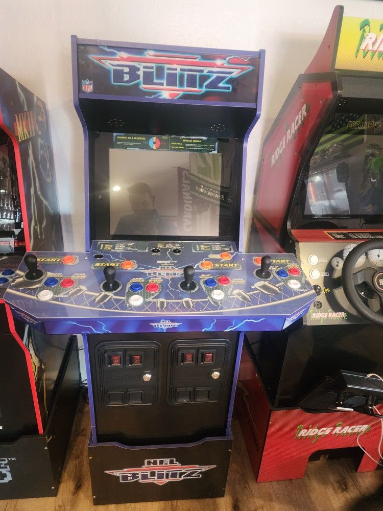 NFL Blitz. One Up. With Riser