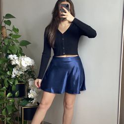 Satin Skirt 
