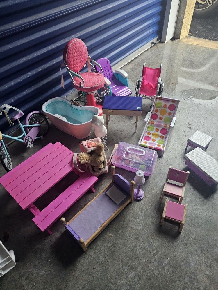 Doll Accessories For American Girl Or OJ 18" Doll