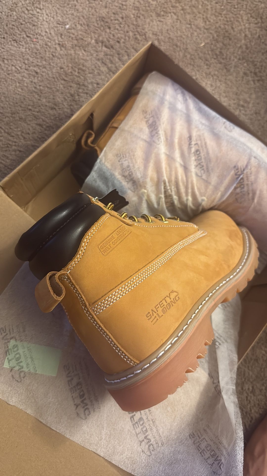 Steel Toe Work Boots