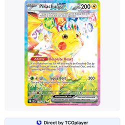 Pokemon - Pikachu EX 238/191