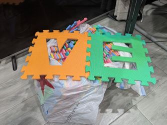 Foam Interlocking Floor Mat Tiles Set