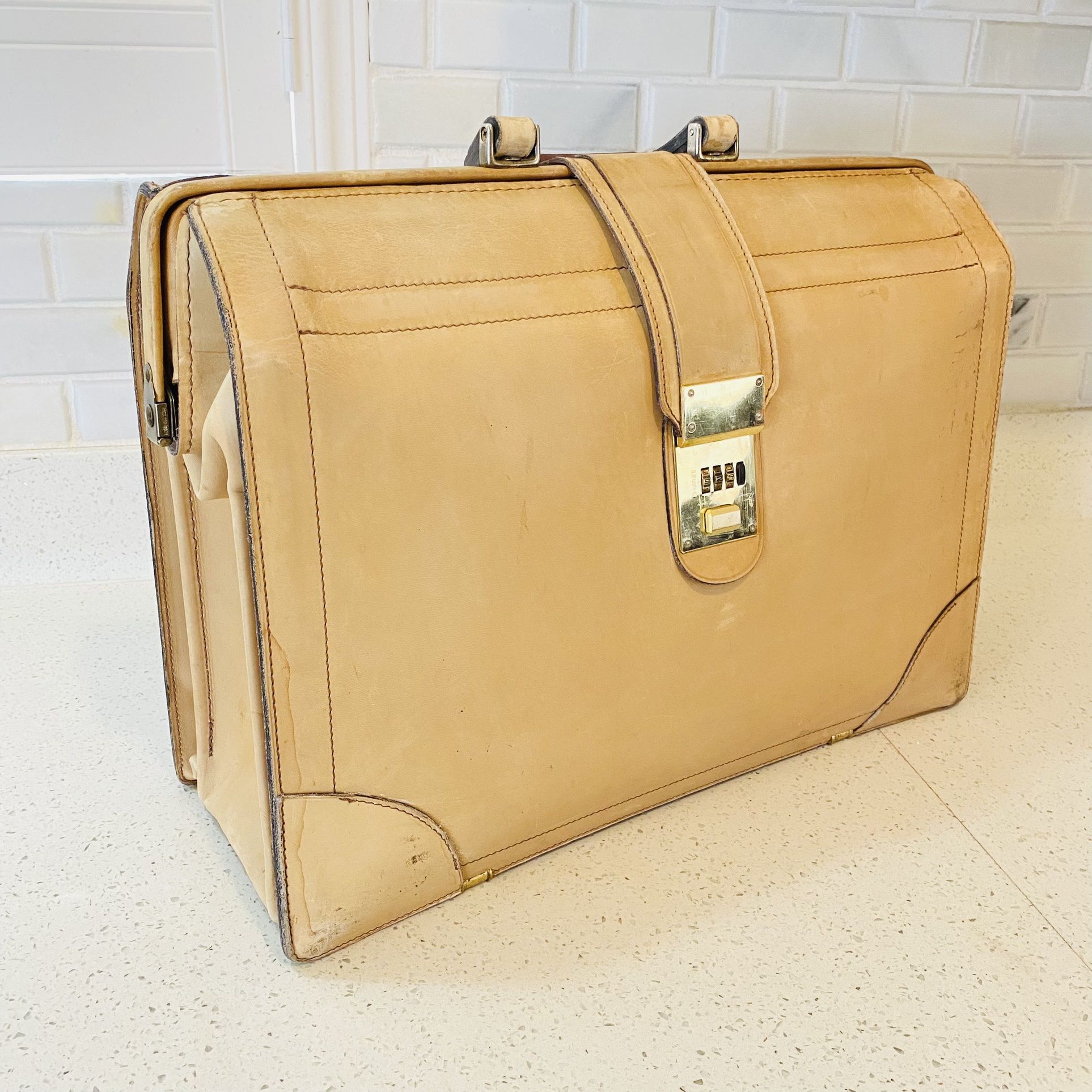 The Entrepreneur Vintage Briefcase