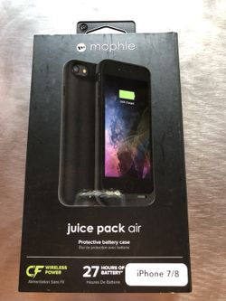 Mophie juice pack air case for Iphone 7/8